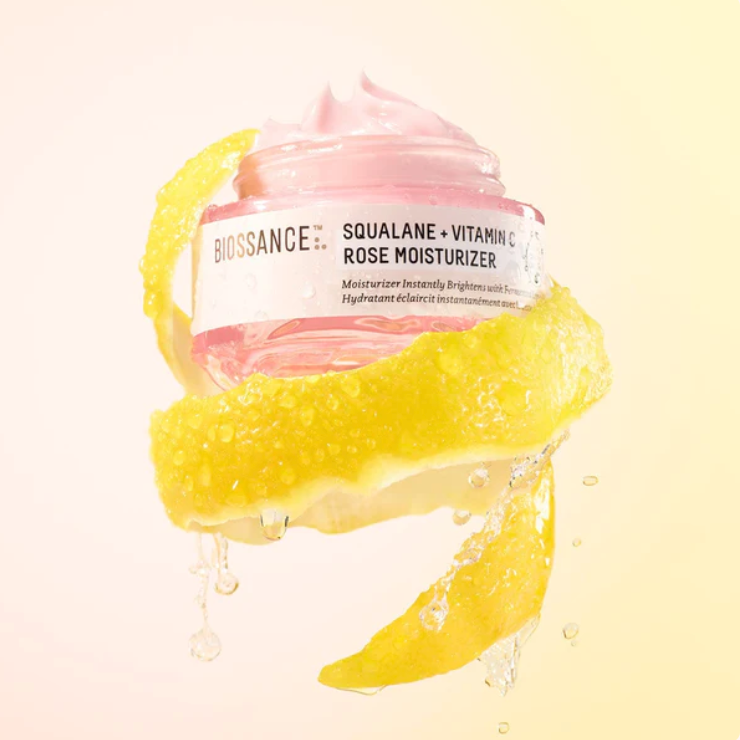 Biossance Squalane + Vitamin C Rose Moisturizer 50ml