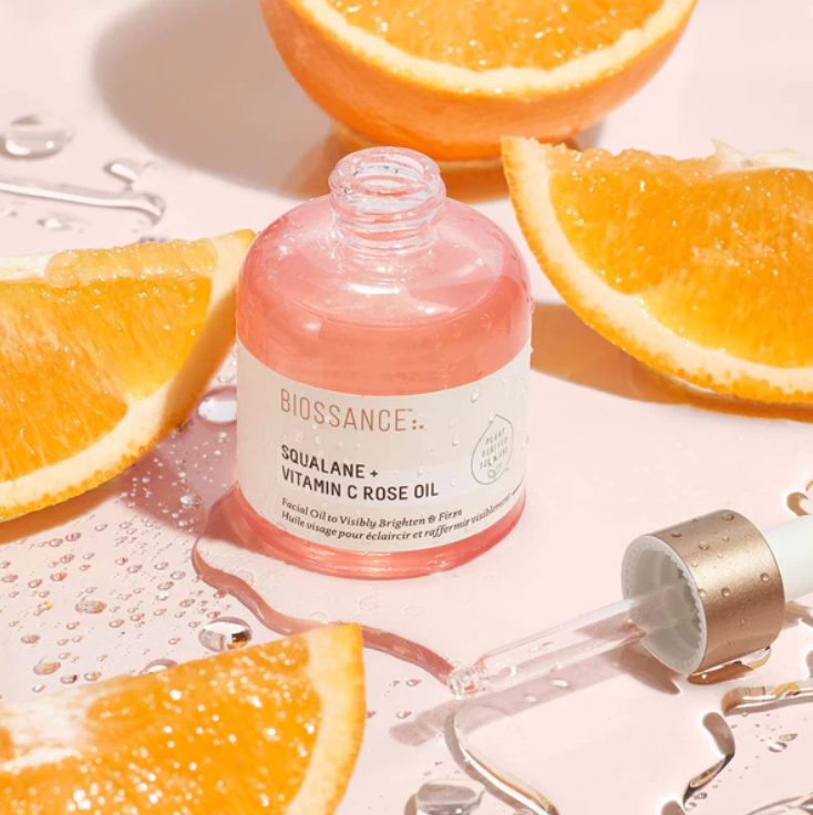Biossance Squalane + Vitamin C Rose Oil 30ml