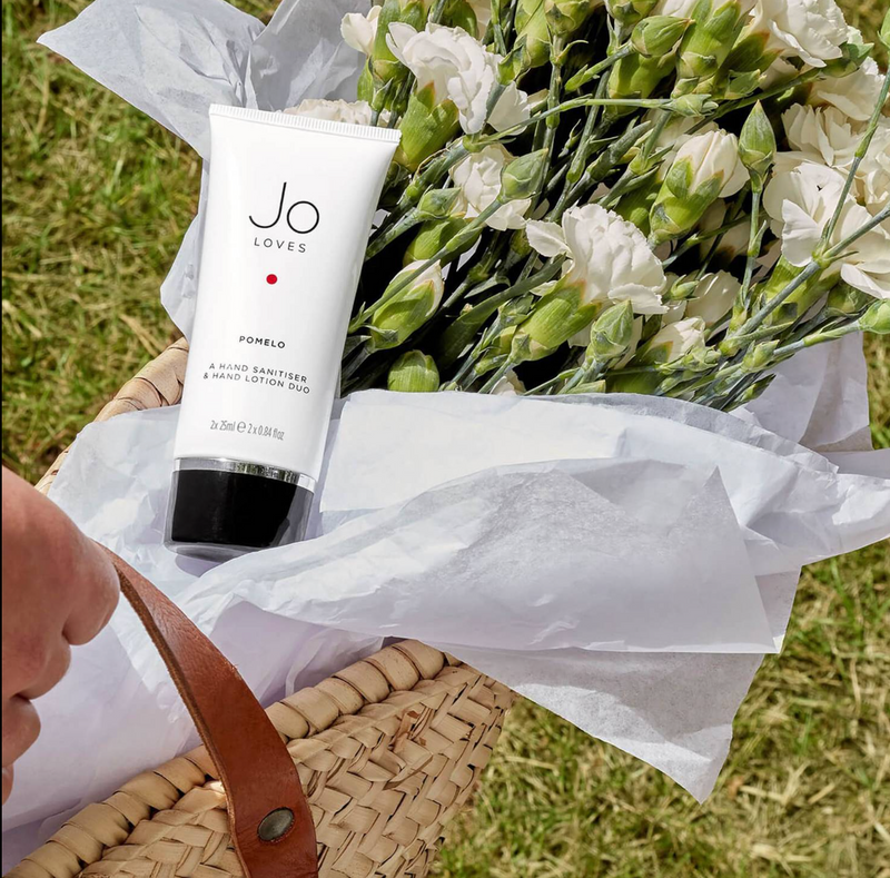 Jo Loves A Hand Sanitiser & Hand Lotion Duo (Pomelo) 50ml
