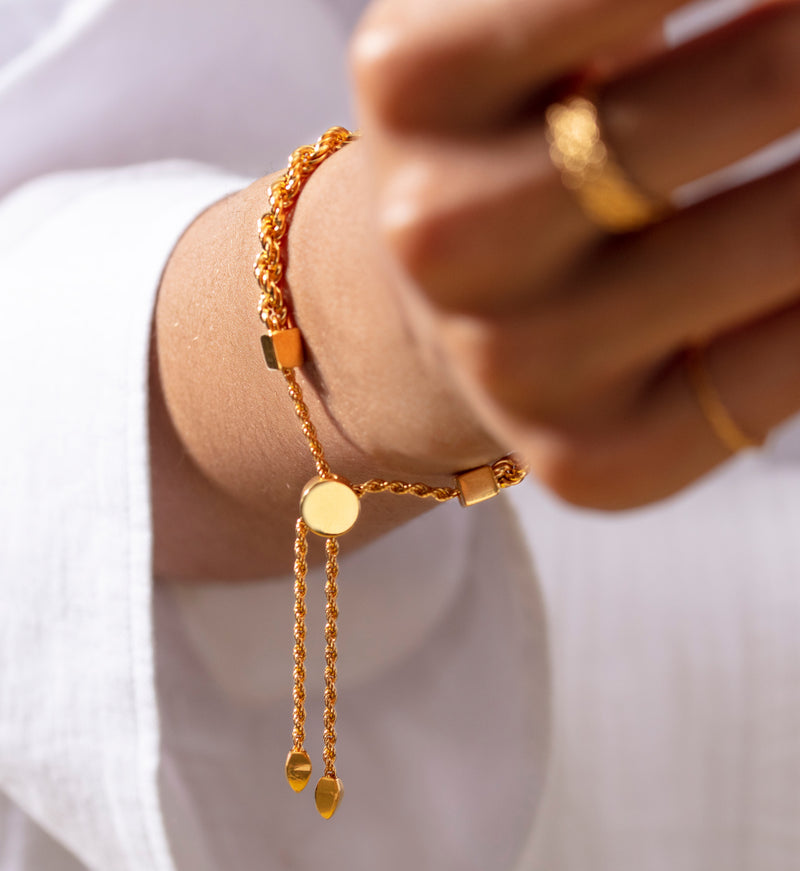 Monica Vinader Corda Friendship Chain Bracelet
