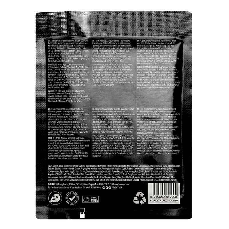 Barber Pro Foaming Cleansing Mask