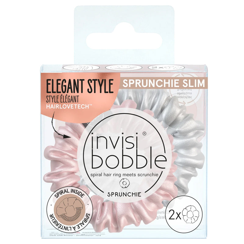 Invisibobble SPRUNCHIE SLIM - Bella Chrome