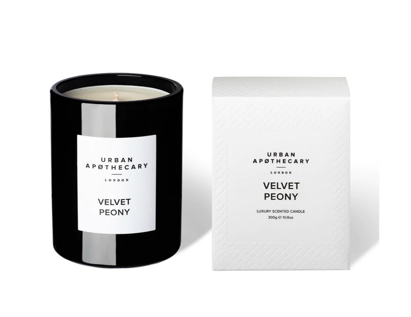 Urban Apothecary Velvet Peony Signature Candle 300g