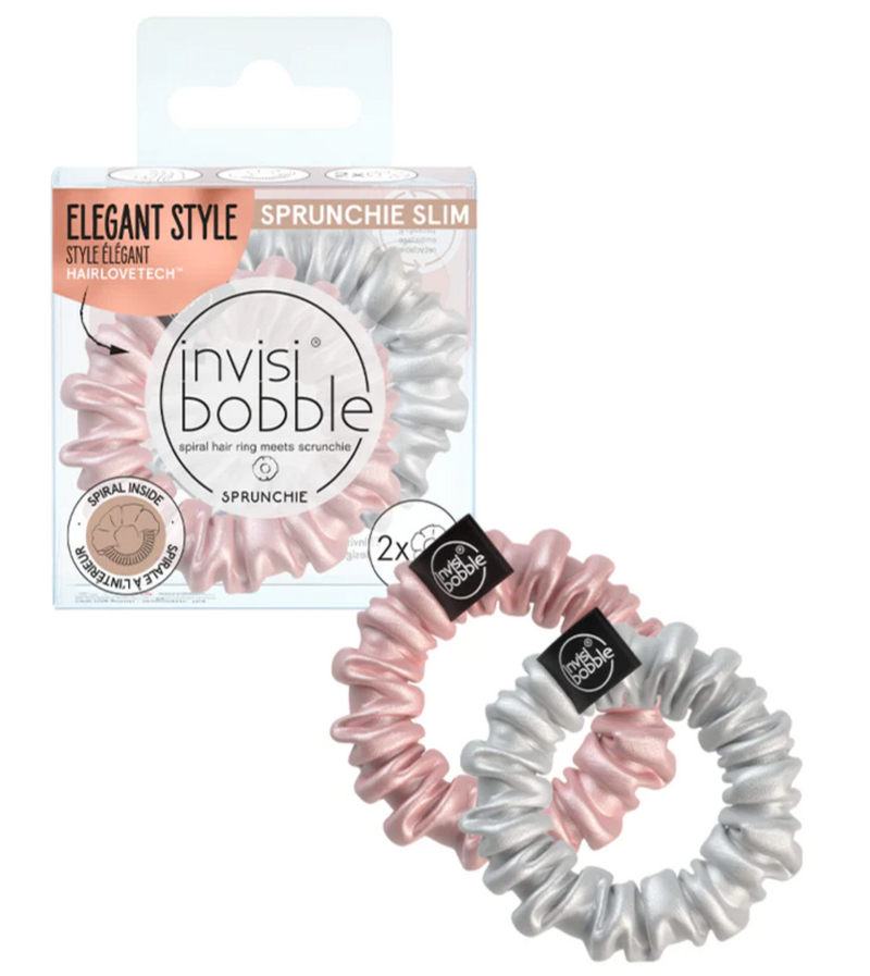 Invisibobble SPRUNCHIE SLIM - Bella Chrome