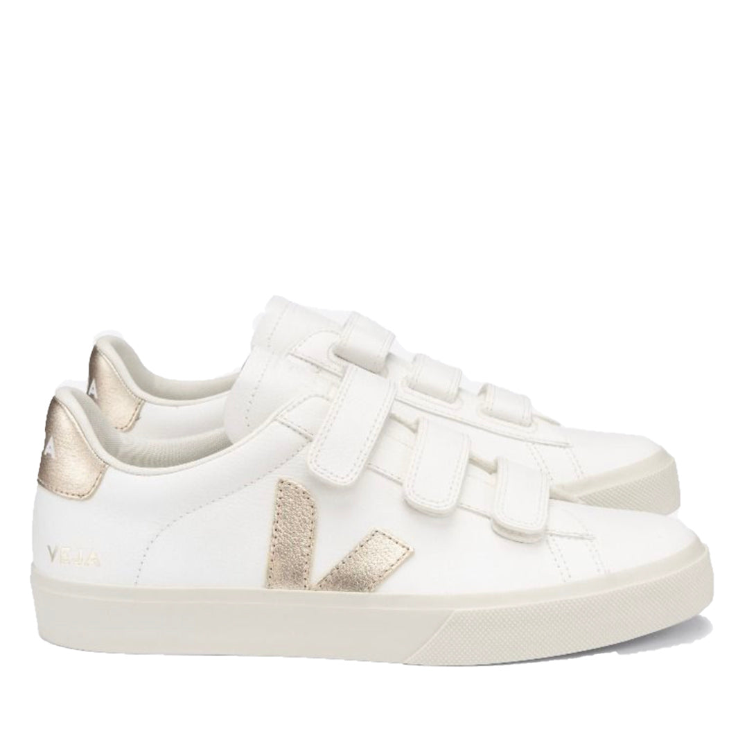 Veja Women's Recife ChromeFree White Platine artiste Basic